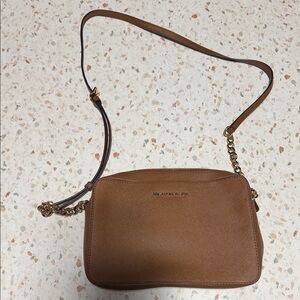 Michael Kors Tan Crossbody Bag